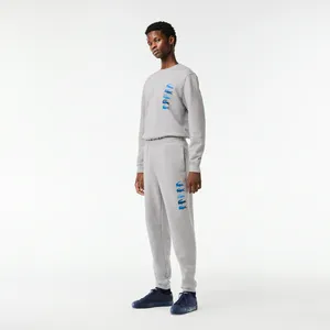 Мужские спортивные брюки Lacoste с флисом, серый, арт. XH3585