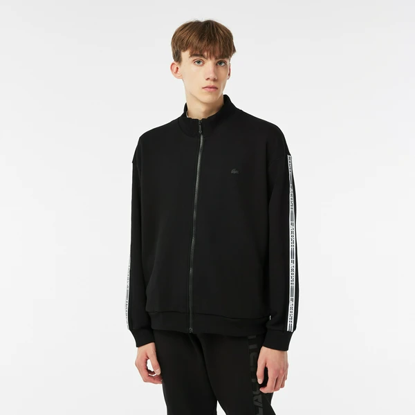 Мужская толстовка Lacoste из хлопка, черный, арт. SH2406