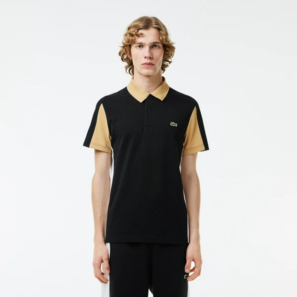 Мужское поло Lacoste из органического хлопка, черный, арт. PH1302