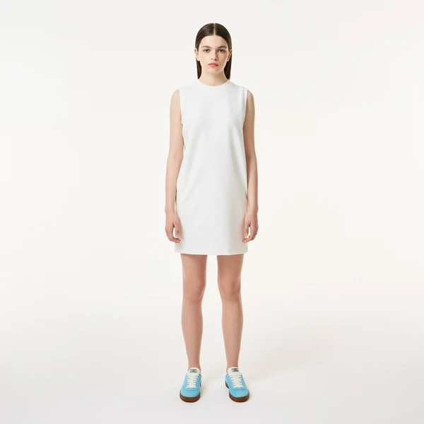 Женское платье Lacoste без рукавов, белый, арт. EF0411