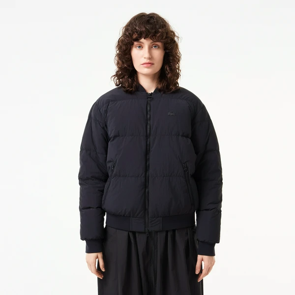 Женская короткая куртка Lacoste, черный, арт. BF2513