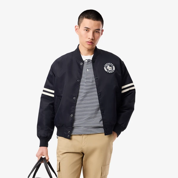 Мужская куртка-бомбер Lacoste, синий, арт. BH3441