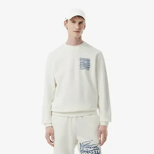 Мужская толстовка Lacoste, белый, арт. SH0287