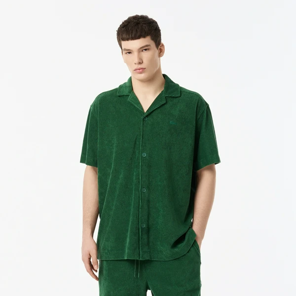 Мужская рубашка Lacoste, зеленый, арт. CH0535