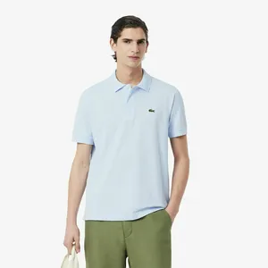 Мужское поло Lacoste из органического хлопка, голубой, арт. PH9851