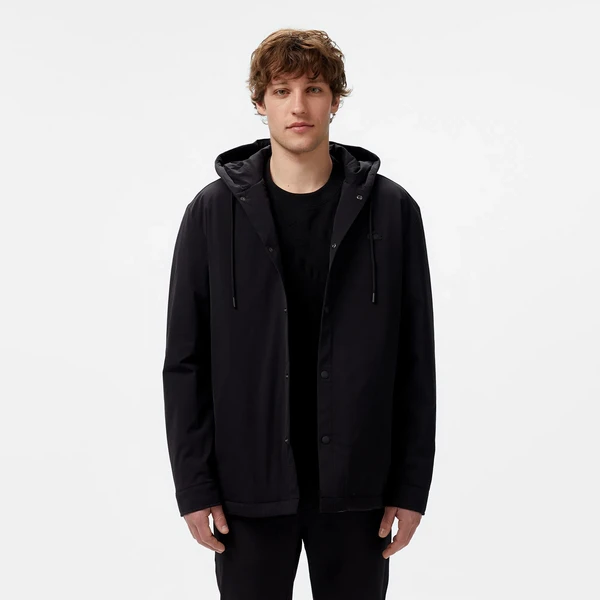 Мужская рубашка с капюшоном Lacoste, черный, арт. CH0503R