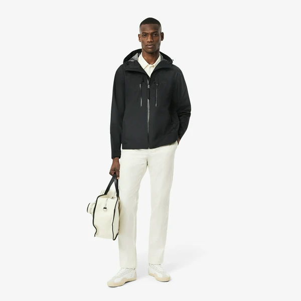 Мужские брюки-чинос Lacoste из эластичного хлопка, белый, арт. HH3463