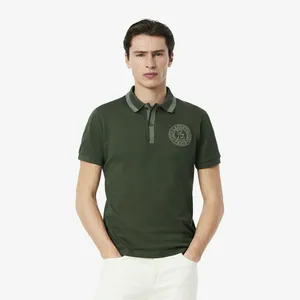 Поло Lacoste из органического хлопка, хаки, арт. PH9960