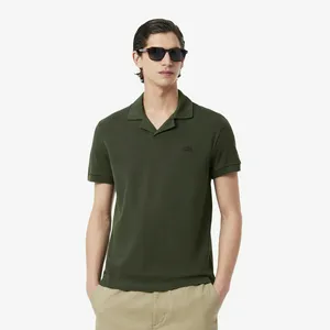 Мужское поло Lacoste из эластичного органического хлопка, хаки, арт. PH0084