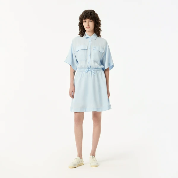 Женское платье Lacoste, голубой, арт. EF0519R