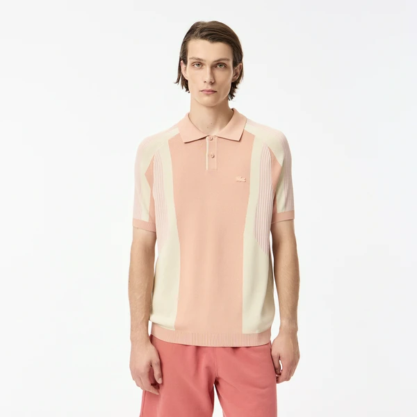 Мужской свитер Lacoste, розовый, арт. AH0503