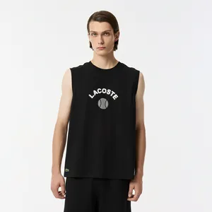 Мужской топ Lacoste, черный, арт. TH0520