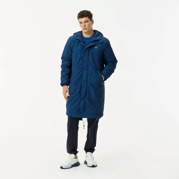 Мужская парка Lacoste, синий, арт. BH2644