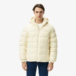 Мужская стёганая куртка Lacoste, белый, арт. BH2642