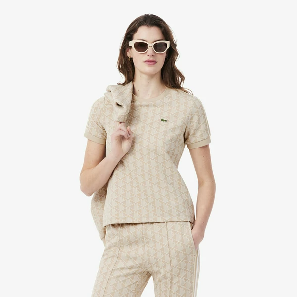 Футболка Lacoste, бежевый, арт. TF3244