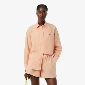 Женская рубашка Lacoste, розовый, арт. CF1429