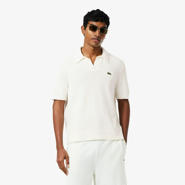 Мужской свитер Lacoste, белый, арт. AH0618
