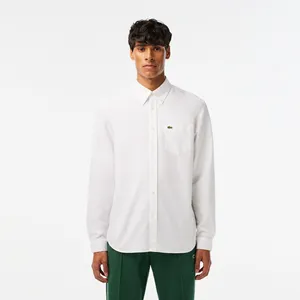 Рубашка Lacoste стандартного кроя, белый, арт. CH1911F