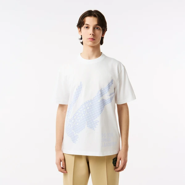 Футболка Lacoste унисекс, белый, арт. TH0410