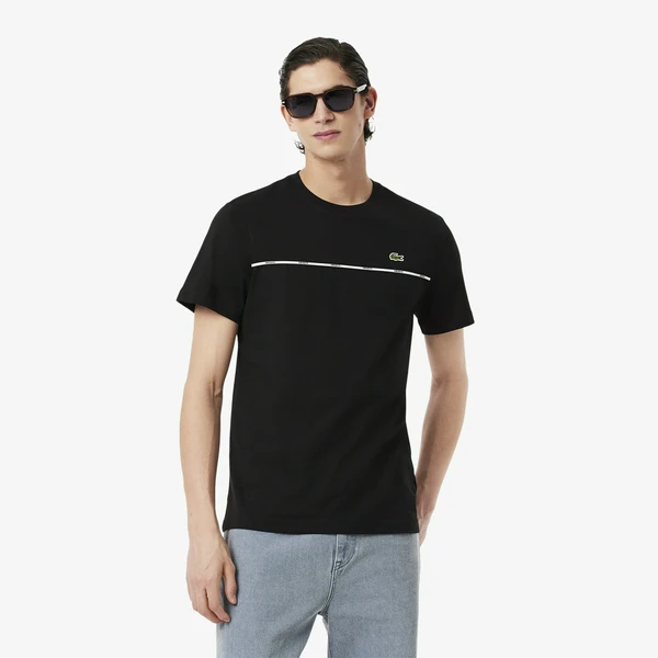 Мужская футболка Lacoste, черный, арт. TH9842