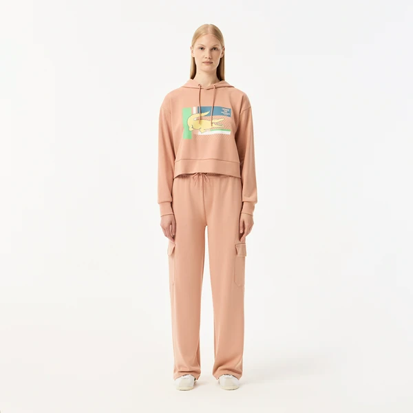 Женские спортивные брюки Lacoste, розовый, арт. XF0507