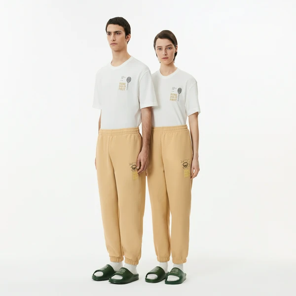 Спортивные брюки Lacoste унисекс, бежевый, арт. XH0147
