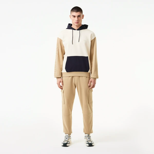 Мужские спортивные брюки Lacoste, бежевый, арт. XH2514