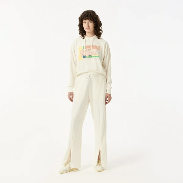 Женские спортивные брюки Lacoste, белый, арт. XF0513