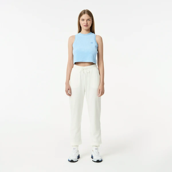 Женские спортивные брюки Lacoste, белый, арт. XF0505