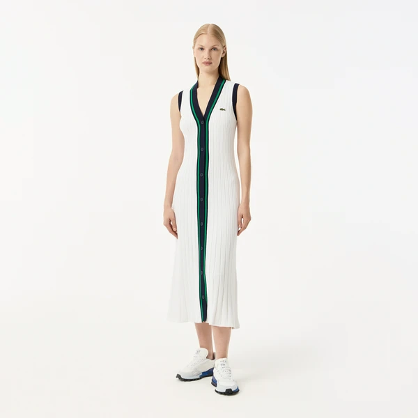 Женское платье Lacoste, белый, арт. EF0504