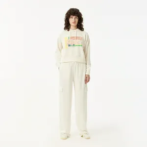 Женские спортивные брюки Lacoste, белый, арт. XF0507