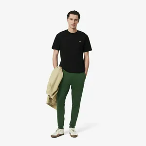 Мужские спортивные брюки Lacoste приталенного кроя, зеленый, арт. XH9624
