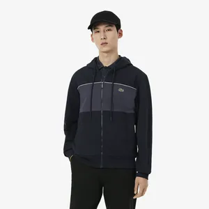 Мужская толстовка Lacoste Color Block, серый, арт. SH0892