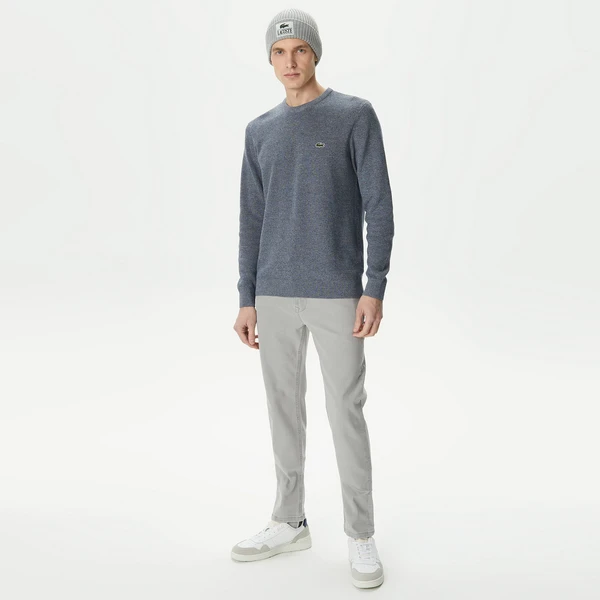 Брюки Lacoste приталенного кроя, серый, арт. HH0455