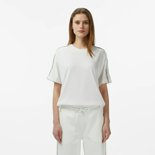 Женская футболка Lacoste, белый, арт. TF0602