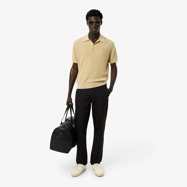 Брюки Lacoste из эластичного хлопка, черный, арт. HH3332