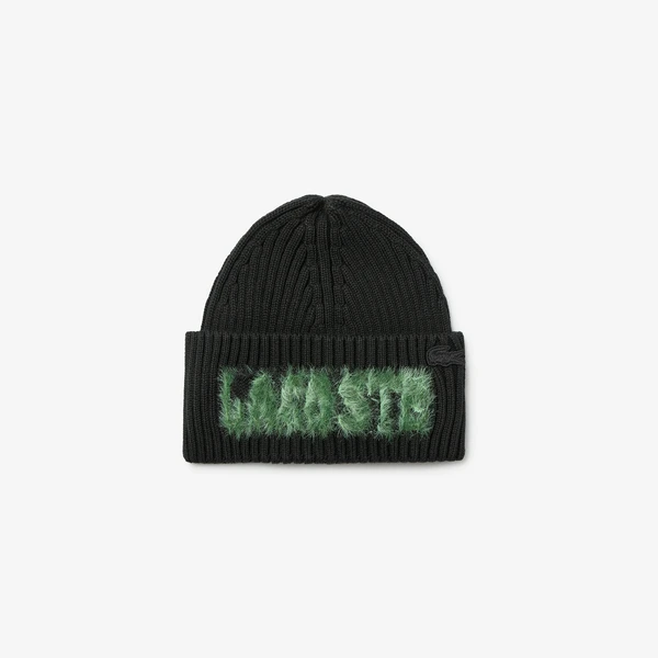 Вязаная шапка Lacoste, черный, арт. RB2603