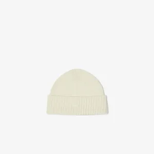 Вязаная шапка Lacoste, белый, арт. RB4163
