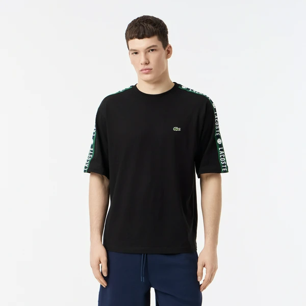 Мужская футболка Lacoste, черный, арт. TH0512