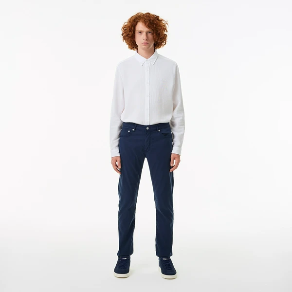 Брюки Lacoste приталенного кроя, синий, арт. HH0005T