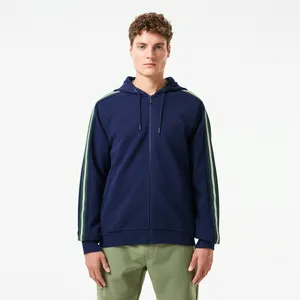 Толстовка Lacoste с капюшоном на молнии, синий, арт. SH2509R