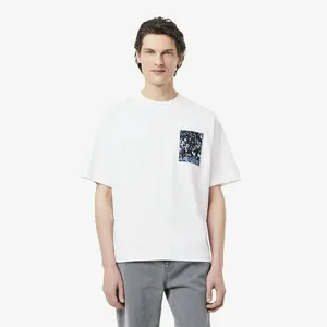 Мужская футболка Lacoste, белый, арт. TH0584
