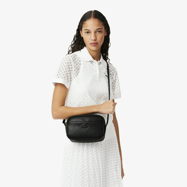 Женская сумка через плечо Lacoste, черный, арт. NF4506IE