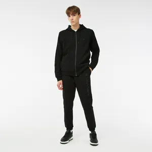 Спортивные брюки Lacoste приталенного кроя, черный, арт. XH2402