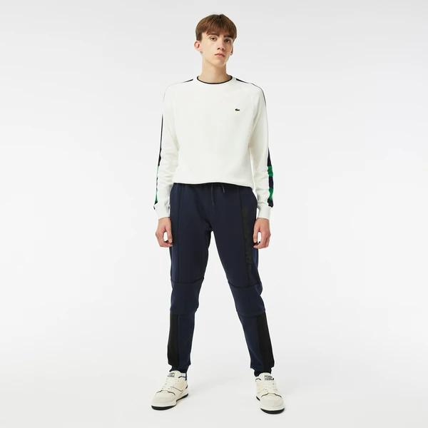 Спортивные брюки Lacoste приталенного кроя, синий, арт. XH2402