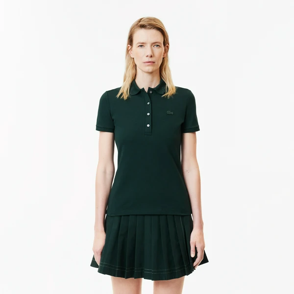 Женское поло Lacoste, зеленый, арт. PF5462