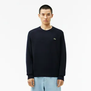 Мужской шерстяной свитер Lacoste, синий, арт. AH2916