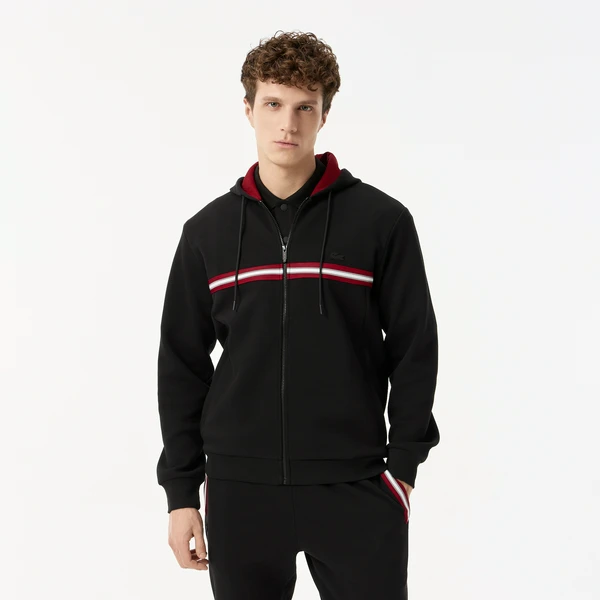 Мужская толстовка Lacoste, черный, арт. SH0508