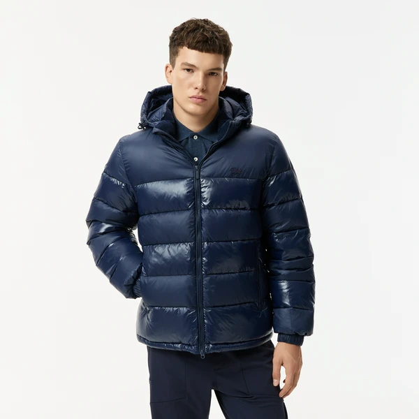 Мужская стёганая куртка Lacoste, синий, арт. BH2642