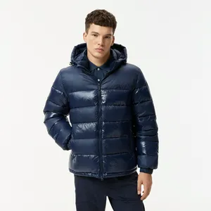 Мужская стёганая куртка Lacoste, синий, арт. BH2642